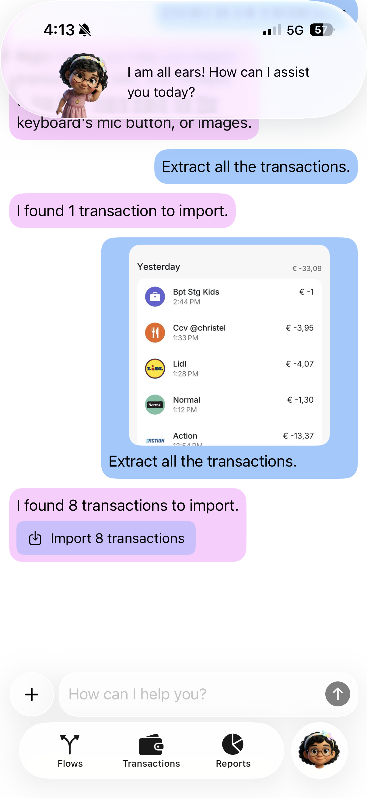 Ask Rosa whether you can afford something