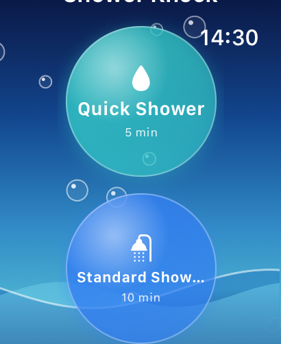 Watch shower picker