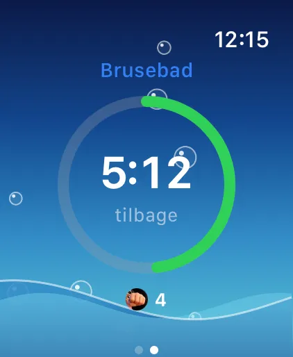 Brusebad