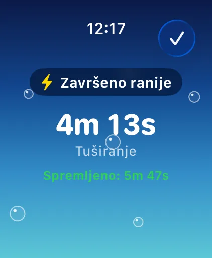Završeno ranije