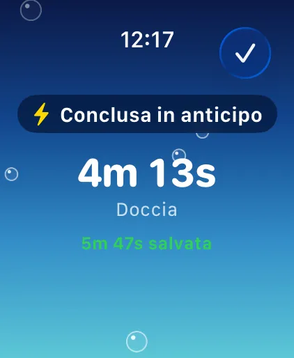 Conclusa in anticipo