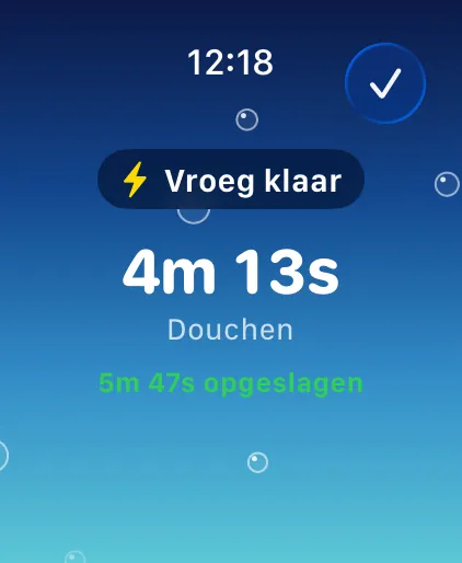 Vroeg klaar