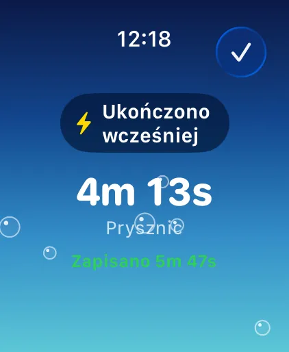 Ukończono wcześniej
