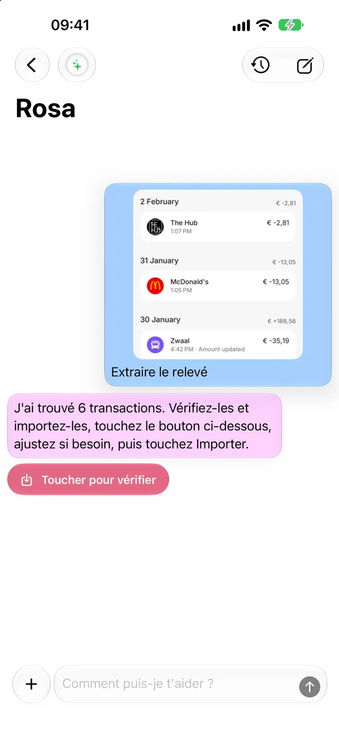Extraire le relevé