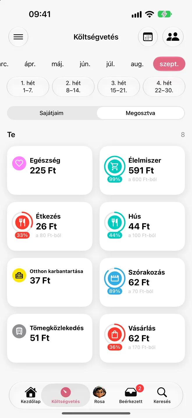 Megosztva
