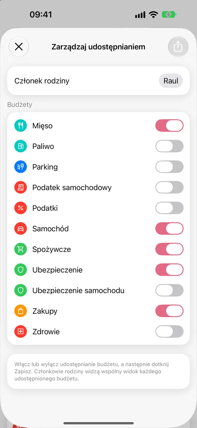 Zarządzaj udostępnianiem